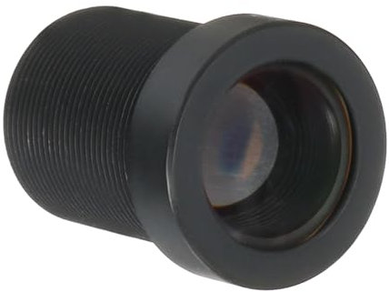 sourcing map 3.6mm CCTV Camera Lens 5MP F2.0 FPV Wide Angle Security Camera Lens M12 Threaded Dia for IP Camera Panoramic, Black