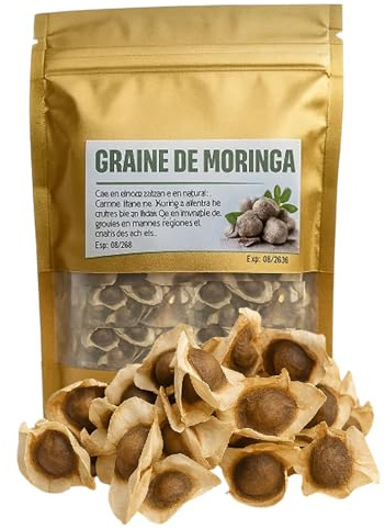 Graines de Moringa en Vrac, 100% Naturelles