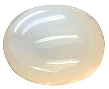 DENMOUS , 9,25 Ratti / 8,50 Karat, Lab-zertifizierter natürlicher Raimbogen, A+ Qualität, Mondstein, Chandramani-Cabochon-Schliff, lose Edelsteine, für Damen und Herren, S-B09HHKF1DNM