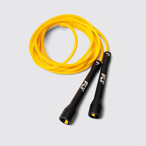FLY Super Speed Skipping Rope — Premium 10ft Adjustable 5mm PVC Speed