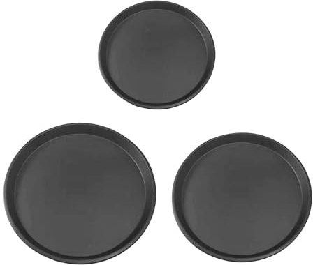 Teglia per pizza per forno, 1 set di da portata antiaderenti, resistente alle alte temperature, 1 set per casa, cucina, ristorante, barbecue all'aperto, picnic, torta di biscotti