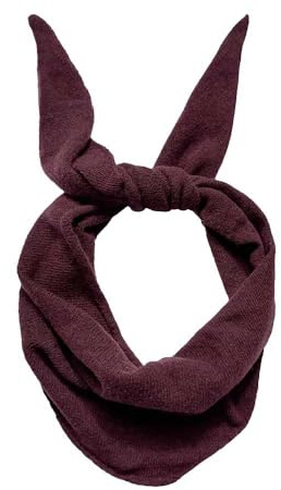 stylx Damen Mini-Dreieckstuch, leichtes Halstuch Schal zum täglichen Tragen, 90 x 30 cm, Deckenschal Herbst Winter für Frauen und Mädchen MADE IN ITALY