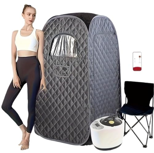 Sauna vapeur, Sauna À Vapeur Complet Pour La Maison, Tente Portable Minimaliste, Usage Familial, Spa, Cabine Simple,pour la maison
