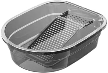 Lavabo Portatile in Plastica Lavabo for lavabo ispessito, vasca for lavare con foro sospeso di grande capacità, lavamani manuale antiscivolo, for bagno