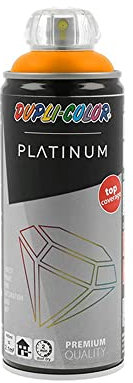 DUPLI-COLOR 719714 Platinum Sprühdosen, 400 ml, Pastell Orange Seidenmatt