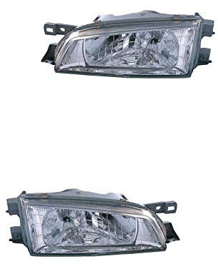 Halogen Scheinwerfer Set links & rechts Hauptscheinwerfer Frontscheinwerfer H4 für Model Impreza Station Wagon GF GC GFC