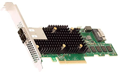 Broadcom MegaRAID 9580-8i8e - Controller (RAID) - 16 Canal - SATA 6Gb/s/SAS 12Gb/s/PCIe 4.0 (NVMe) - RAID 0, 1, 5, 6, 10, 50, JBOD, 60 - PCIe 4.0 x8