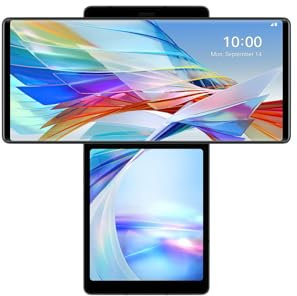 LG WING Aurora Gray Android 10.0 Smartphone