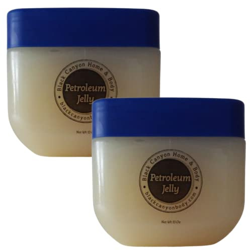 Black Canyon Lavender Leaves Scented Petroleum Jelly with Cocoa Butter, 13 Oz (2 Pack)