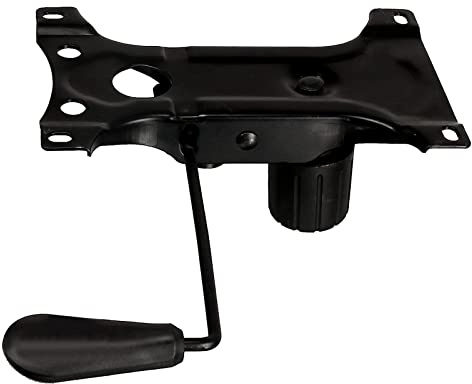 Yearninglife Mecanismo basculante para silla de escritorio, placa giratoria para sillas de oficina, placa de suelo mecánica de asiento de metal, mecanismo de placa de suelo de repuesto para silla de