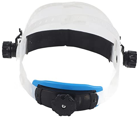 Schweißermaske, Verstellbares Kopfband Für Solar-Schweißhelm-Zubehör Mit Automatischer Verdunkelung.(WEISS)