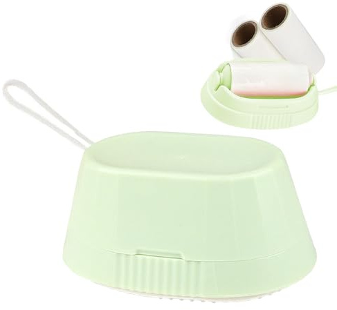 Qfdiwr Rollo Adhesivo - Removedor de Pelos de Animales,Limpiador Portátil Polvo y Cerdas para Sofá Ropa Asientos Auto