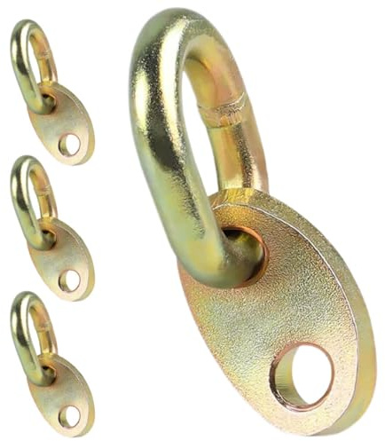 ERINGOGO 4pcs Engine Lift Kit with Lifting Plate and Eyelet Set Automatic Engine Hoist Eye Bolt Bracket Heavy-duty Lift Leveler Lifting and Maintenance