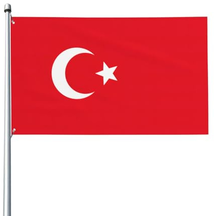 Bandiera della Turchia Stampa Bandiera 3x5 Ft Banner Decorativo Giardino Cortile Saluto Striscione, Interni Esterni Decorazione Del Partito