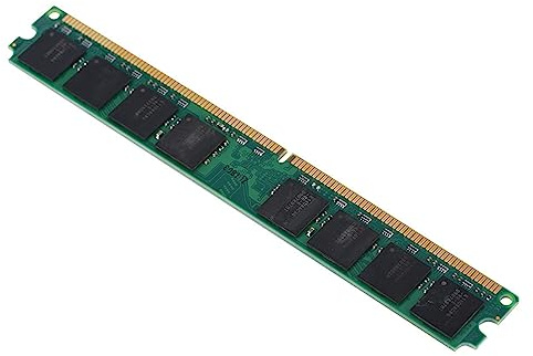 Bewinner Memoria RAM DDR2 de 2GB, 800MHz, PC2-6400, Módulo de 240 Pines, RAM de Escritorio de Alta Velocidad, Compatible con Actualización de Memoria de PC /
