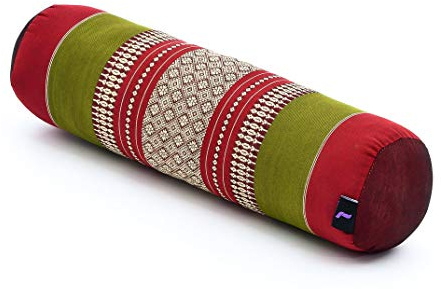 Leewadee Yoga Bolster - Compact Kapok Roll for Yoga, Meditation & Massage