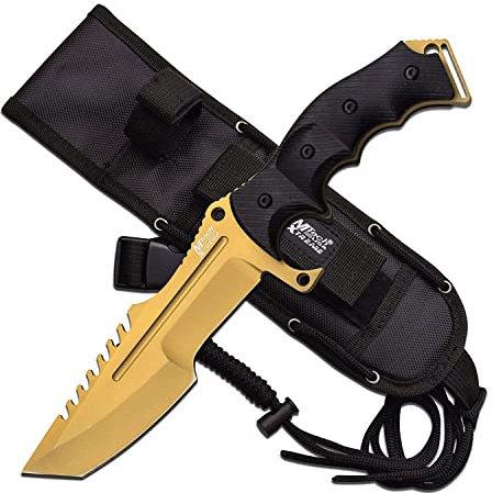 Mtech Xtreme mtx8054gd, Couteau de Poche – Mixte Adulte, Noir, Taille Unique