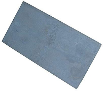 MIMART Home&Wood Piastra in ghisa per forno senza foro, 60 x 30 cm, piastra a carbone, grigio ghisa