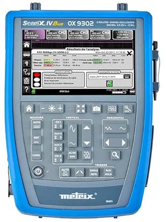 Oscilloscope numérique Metrix OX 9302-BUS 300 MHz 2 canaux 2.5 Géch/s 12 bits fonctions multimètre