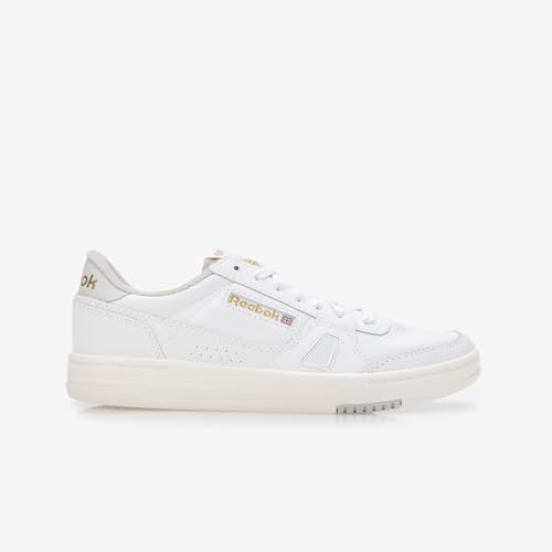 Reebok Unisex LT Court sneakers, Vit/Chalk/GREY1, 9.5 UK, Vit krita grå1, 44 EU