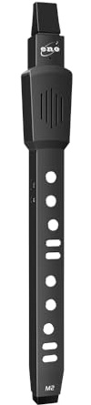 FUNFANG Saxofón eléctrico ENO Instrumento de viento digital portátil vibración automática Instrumento de viento electrónico con boquilla extraíble tipo C recargable 1200mAh flauta eléctrica saxofón