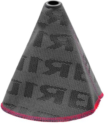 povtii Car Shift Boot Cover, Waterproof Canvas Fabric Manual Automatic Shift Knob Boot Dust Cover, Gear Gaiter Cover Auto Shift Boot Sleeve Protector, Universal Car Accessories (Gray)