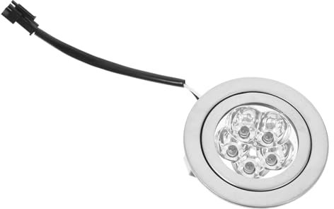 Tofficu Led Kitchen Hood Light Bulb 12v Round Energy-Saving Replacement Lamp for Range Hood and Stove Appliance Light Bulb Cool White