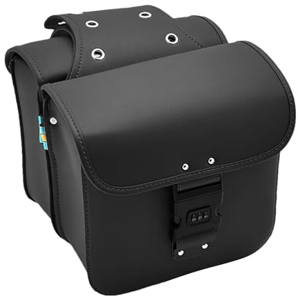 Sac De Selle De Moto – Résistant Étanche Pour Porte-Bagages Arrière | Voyage Sacoche Arrière MotoSacoches | Sacoches De Selle Pour Moto Avec Grande Capacité Et Fixation Sécurisée, Road Trips, Déplacem