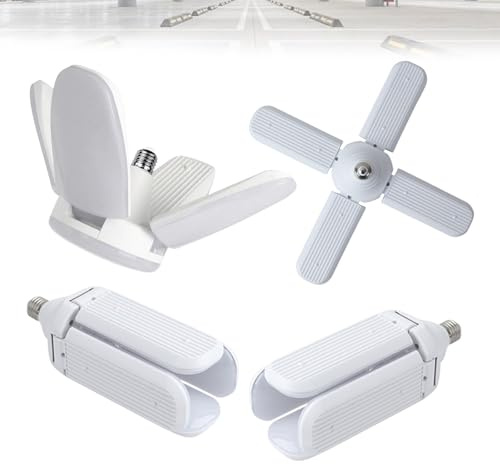 Dotauge Luces LED de techo for garaje 60 W E27 lámpara de luz diurna con tornillos accesorios iluminación ajustables for tiendas almacén