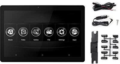 Monitor for poggiatesta for auto da 10,1 pollici HD 1080P Video Touch Screen WIFI/Bluetooth/USB/SD//FM Lettore video MP5 Monitor del sedile posteriore(1101A 1ps)