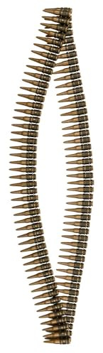 Boland Adult Bullet Belt, 160cm Long, Army Fancy Dress Accessory, Military, Novelty, Dress Up, Halloween, One Size
