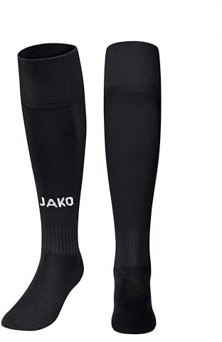 JAKO Herren Glasgow 2.0 Stutzenstrumpf, Schwarz, 47-50 EU