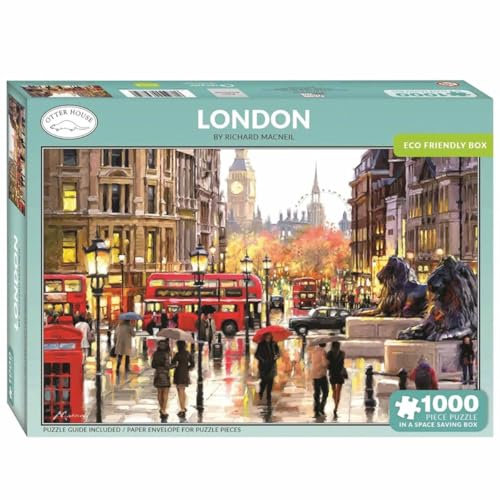 Otter House 1000 Piece Landscape Jigsaw Puzzle- London