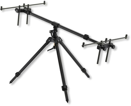 Cormoran Pro Carp Gun Pod Rod Pod Dreibein 360° Rutenständer Alu