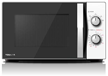 Toshiba WH Microondas, Vidrio, Color Blanco