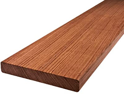 Terrassendielen aus Jatoba von BioMaderas®, 145mm Breite, 21mm Stärke (152cm Länge)