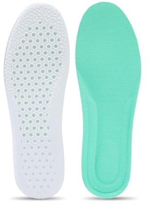 Orthopädische Einlegesohlen aus Memory-Schaum, Sporteinsatz, Fußpflege, Einlegesohlen für Schuhe, Herren, Damen, atmungsaktiv, Laufkissen, für Herren und Damen