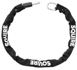 Squire Framelok™ Chain – Hardened Steel Plug-in Lasso Chain, 1000mm, 5.5mm, Secure Bike to Street Furniture, Framelok™ Sold Separately