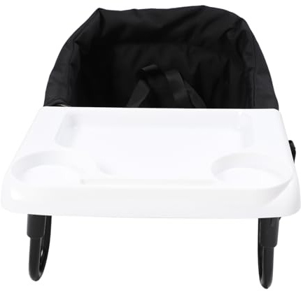 Gancio Sul Seggiolone Portatile Multifunzionale con Clip Sul Tavolo per Alimentazione Rapida per Bambini in Tessuto Oxford (BLACK)