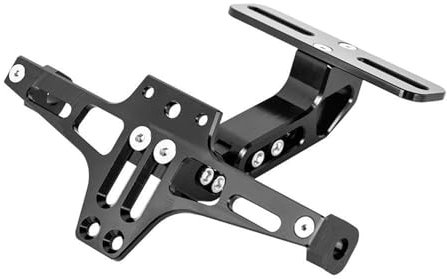 XWDPDNHHD Tail Tidy Kennzeichenhalter Für Motorräder Kennzeichenhalter Mit Blinkern Für Yamaha YZF-R6 YZF-R7 YZFR15 R125 600R Verstellbare Halterung(Farbe 1)