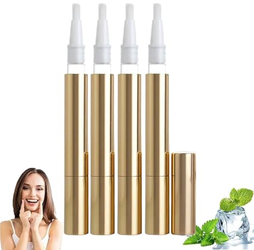 Caeloria Teeth Whitening Pen, Caeloria Teeth Whitening Gold Serum Pen, Zahnaufhellung Whitening Pen, Bleaching Stift für Weiße Zähne, Schnelles Bleaching Zähne, Effektiv Entfernen Aller Flecken (4)
