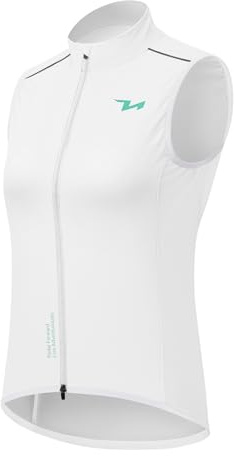 ROCKBROS TVI Women's Cycling Vests Lightweight Breathable Bicycle Sleeveless Jacket Reflective Cycle Gilets for Bike Riding Running Hiking Camping