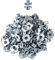 LIKERAINY T Dado Filettato M5 x 8mm T-nuts Dadi a Quattro Punte T-Scanalatura Inserti Blindati Dado a Ragno in Metallo Placcato Zincato per Mobili de Legno 200Pcs