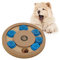 Relaxdays Intelligenzspielzeug für Hunde, Leckerli verstecken, interaktives Hundespielzeug Intelligenz, MDF, natur/blau, 1 Stück