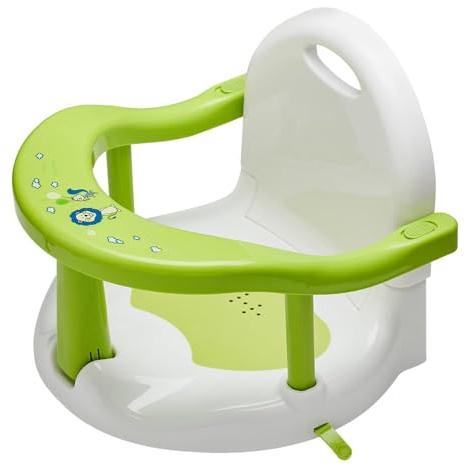 Baby-Badewannensitz für Kleinkinder, rutschfest, faltbar, für Babys | Sitzen, zusammenklappbar, für Babys mit starkem Sauger, Stuhl für, Sitz