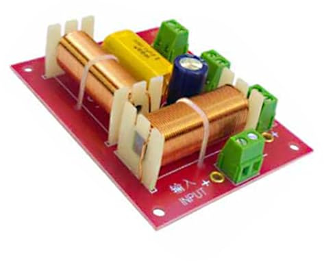 Geavonyg Spegnanti da 200 W Crossover Crossover Filtro Frequenza Distribuzione dei Bassi in Varie Applicazioni Frequency Divider