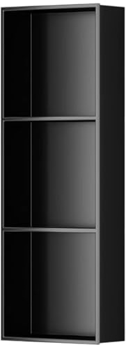 Mensola da parete in acciaio inox per bagno, senza piastrelle, moderna ed elegante, soluzione salvaspazio e alla moda