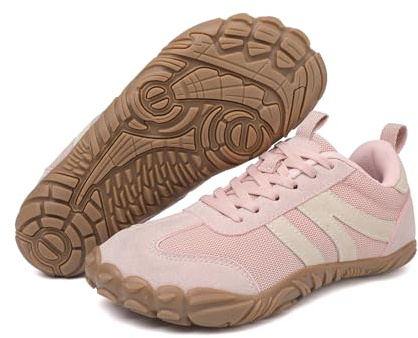 Zapatillas Barefoot Hombre Mujer Zapatos Minimalistas con Horma Ancha Transpirables Suela Zero Drop Antideslizantes para Correr Gimnasio Senderismo Interior Exterior