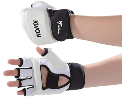 KWON Boxningshandskar handskydd WT World TKD, vit, S, 4009001