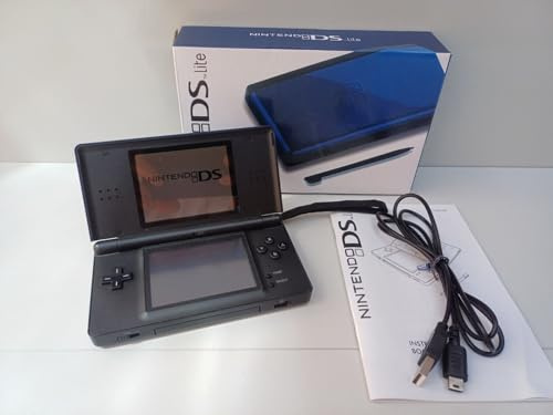 NINTENDO DS LITE BLUE & BLACK CONSOLE